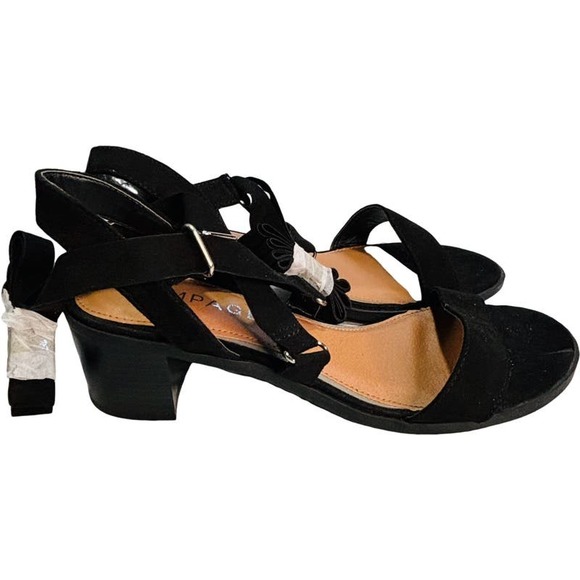 NWOT Rampage RAM-Henna Gladiator Style Ankle Wrap Heeled Sandals Women's Sz 8M - Picture 6 of 9